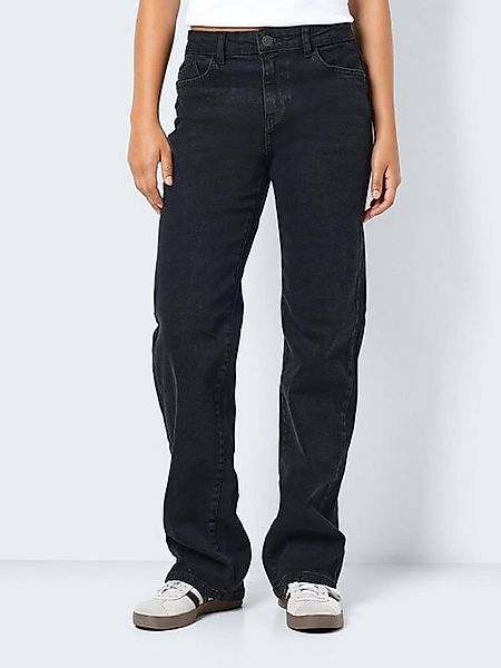 Noisy may Straight-Jeans NMYOLANDA NW WIDE JEANS BLACK NOOS günstig online kaufen