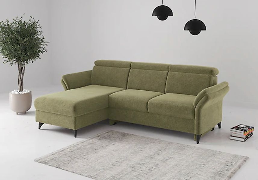 sit&more Ecksofa »Glendale« inkl. Kopfteilverstellung,wahlweise mit Vorzieh günstig online kaufen