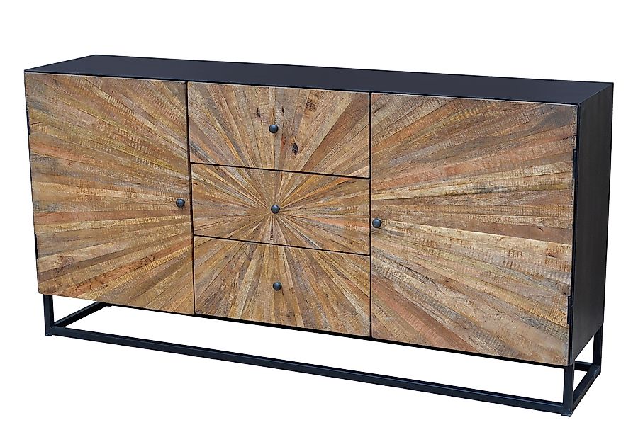 loft24 Sideboard Tanay, Anrichte Mehrzweckschrank, Mangoholz, günstig online kaufen