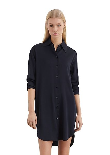 Marc OPolo Hemdblusenkleid abgerundete Saum mit verlängertem Rückenteil und günstig online kaufen