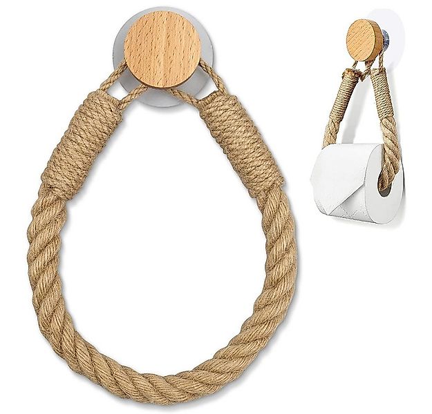 Coonoor Toilettenpapierhalter Küchenrollenhalter ohne Bohren,Vintage Handtu günstig online kaufen