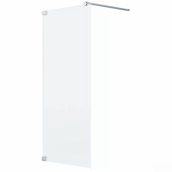 Schöner Wohnen Duschabtrennung Walk-In Silbermatt 90 cm x 200 cm DIN L günstig online kaufen