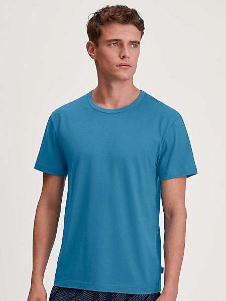 CALIDA T-Shirt "RMX Sleep Holiday" Baumwolle, basic, unifarben, bequem, Kur günstig online kaufen