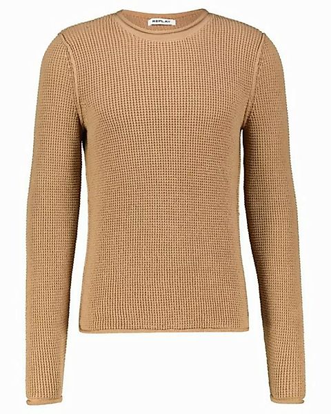 Replay Strickpullover Herren Pullover (1-tlg) günstig online kaufen