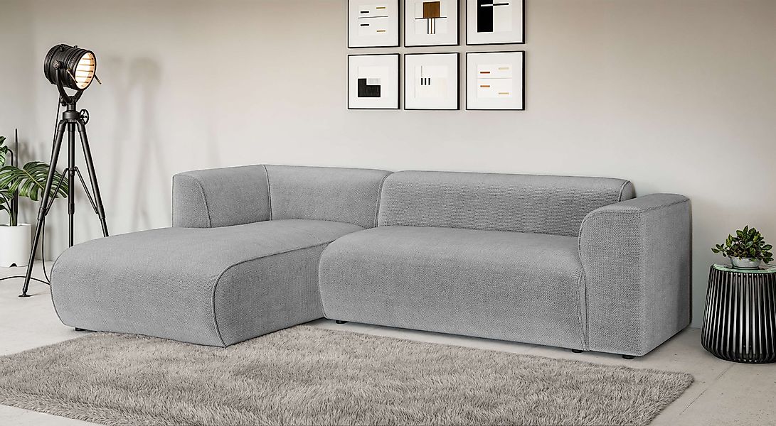 INOSIGN Ecksofa »MERID L-Form (257 cm), zeitlos & stilvolles Design,« Aufwe günstig online kaufen