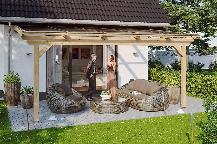 Skanholz Terrassendach "Ancona" Leimholz günstig online kaufen