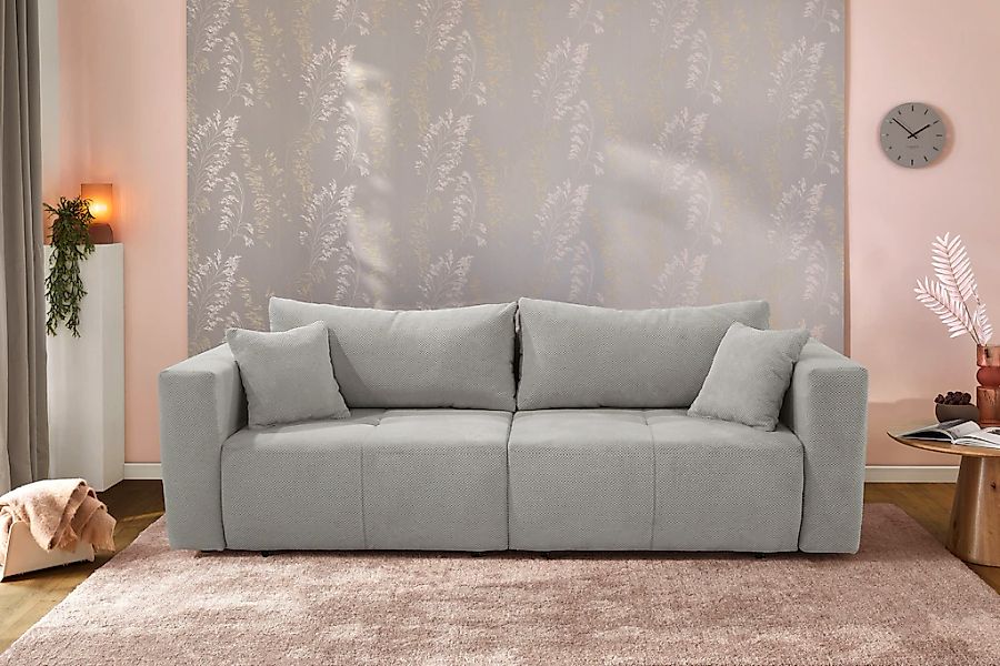 Jockenhöfer Gruppe Big-Sofa "Relax, B: 243 cm, Liegefl. 145x197 cm" mit Bet günstig online kaufen