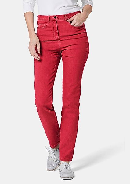 GOLDNER Bequeme Jeans Kurzgröße: Bequeme High-Stretch-Jeanshose günstig online kaufen