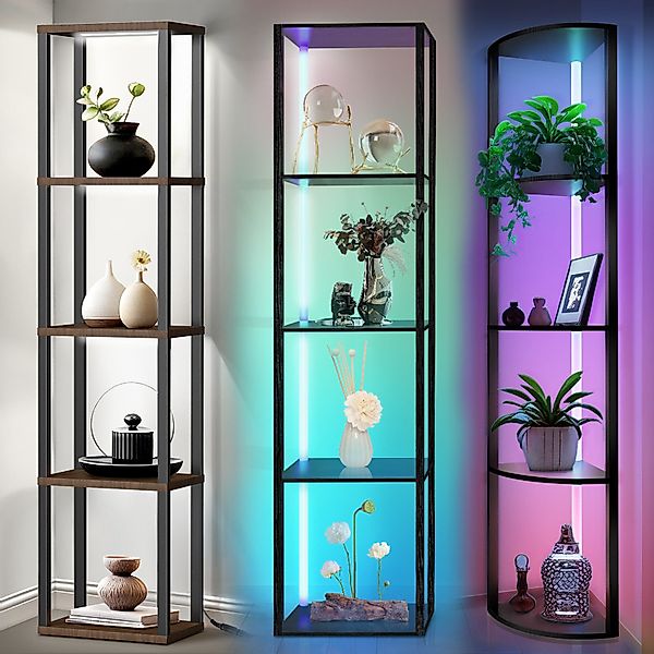 XERSEK Stehlampe Dimmbar LED Stehleuchte Bücherregal günstig online kaufen