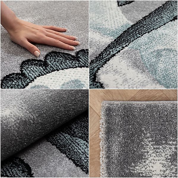 SIMPEX24 Teppich Dinosaurier Design, Läufer, Höhe: günstig online kaufen