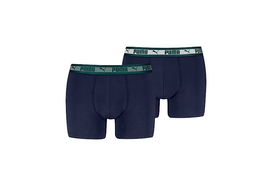 PUMA Boxershorts PUMA MEN CHROMATIC WAISTBAND BOXERS 2P (2er Pack) elastisc günstig online kaufen