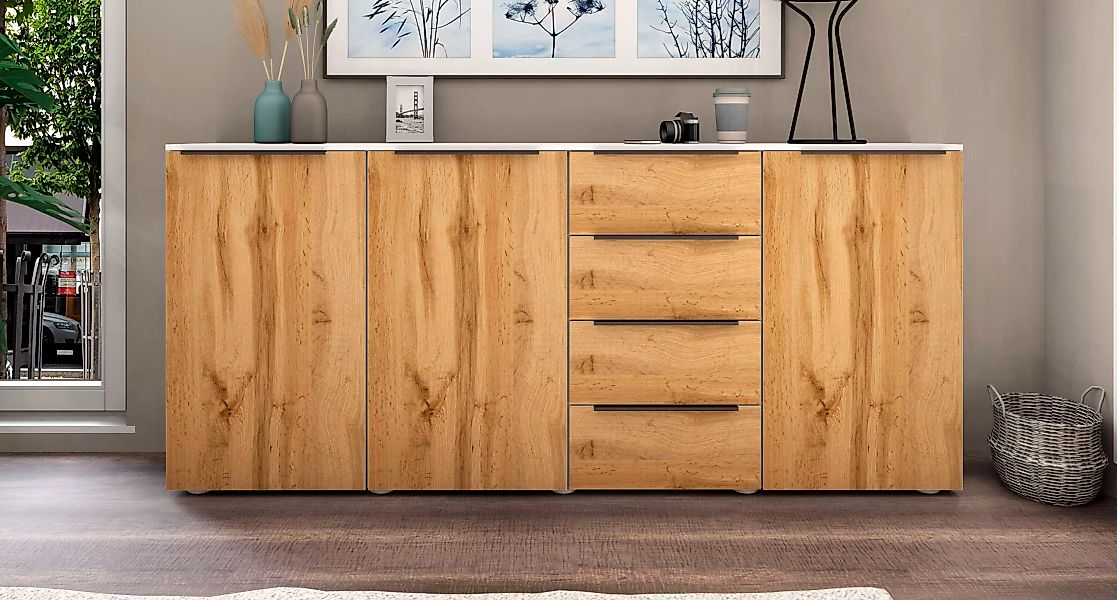 borchardt Möbel Highboard "Tom", Breite 200 cm günstig online kaufen