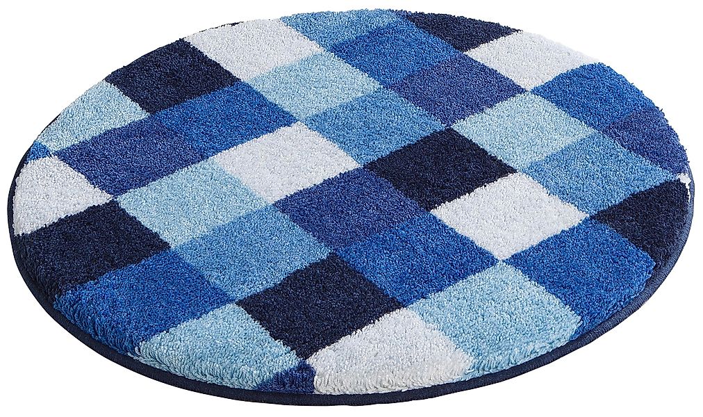 Grund Badematte »Mosaik, Badvorleger, Badezimmer Teppich, sehr weich«, ruts günstig online kaufen