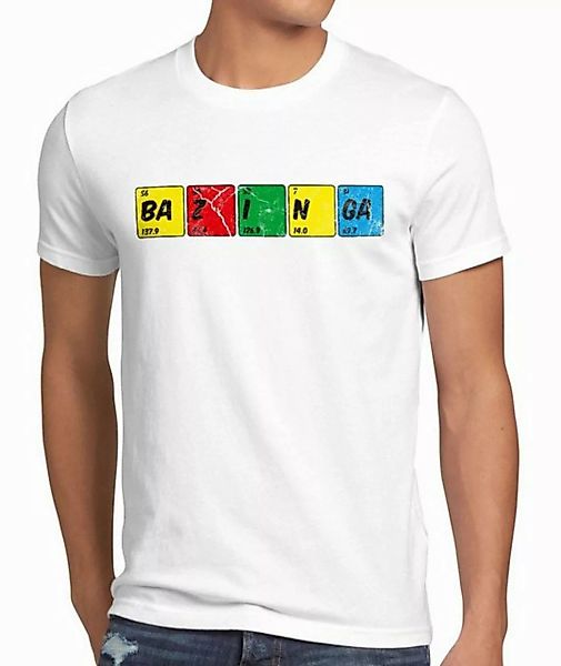 style3 T-Shirt Sheldon Periodensystem chemie theory cooper bazinga big bang günstig online kaufen