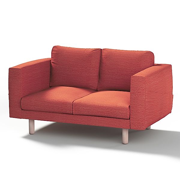 Bezug für Norsborg 2-Sitzer Sofa, ziegelrot, Norsborg 2-Sitzer Sofabezug, C günstig online kaufen