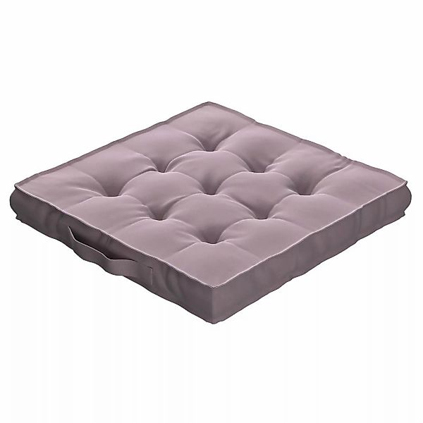 Sitzkissen Jacob mit Handgriff, rosa, 40 x 40 x 6 cm, Velvet (704-14) günstig online kaufen