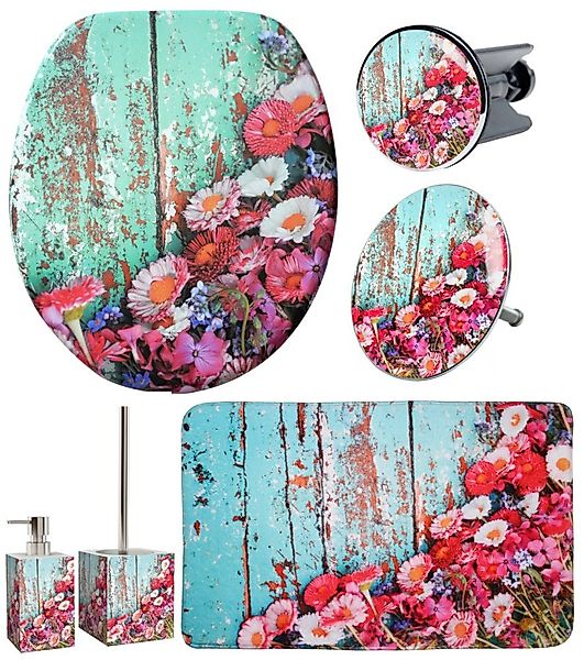 Sanilo Badaccessoire-Set 6-teilig Spring, WC-Sitz mit günstig online kaufen