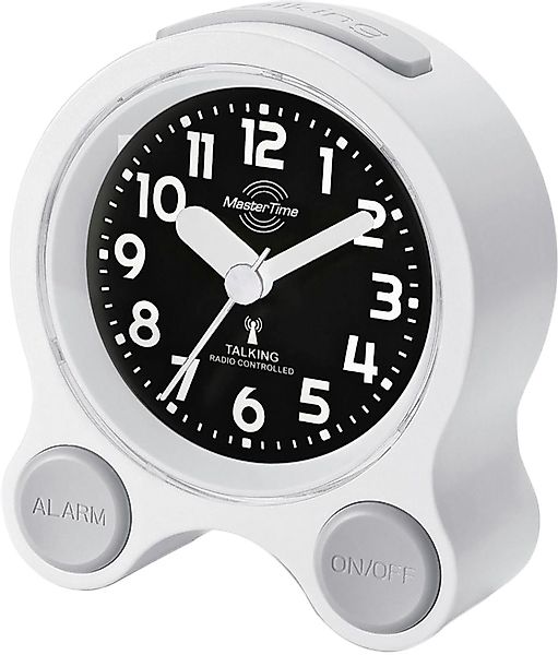 MASTER TIME Funkwecker Quarzwecker, automatischer Kalender günstig online kaufen