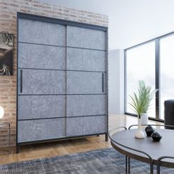 SM SEGA Schiebetürenschrank Verschiebbarer Kleiderschrank - günstig online kaufen