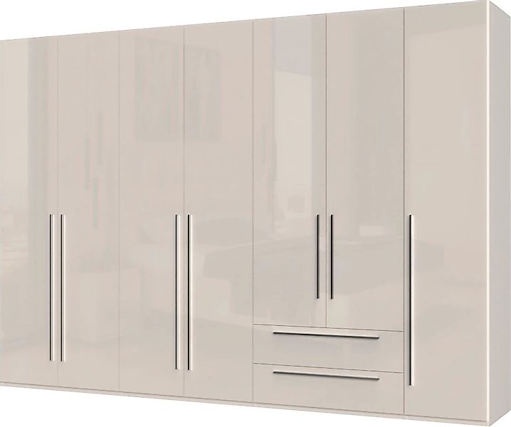 PLACES OF STYLE Kleiderschrank "Piano, UV lackiert, hochglänzend in beige o günstig online kaufen