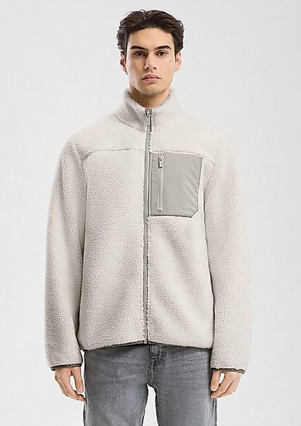 QS Funktionsjacke Outdoor-Jacke Teddyjacke mit Brusttasche günstig online kaufen