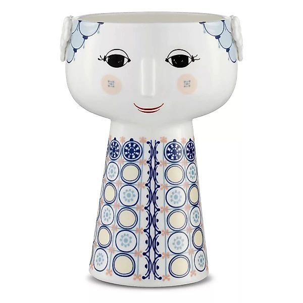 Eva Vase 18,5cm blau günstig online kaufen