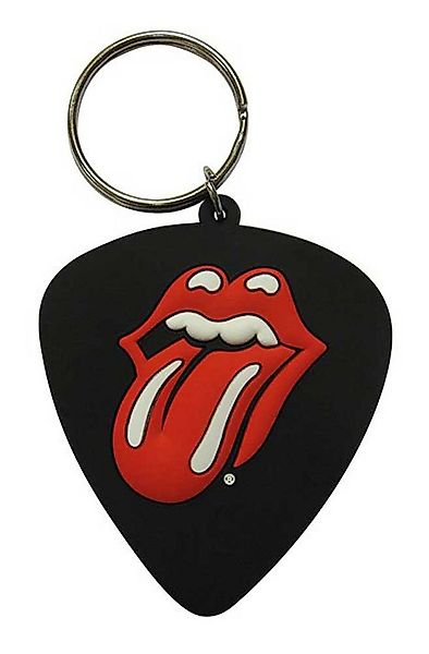 Schlüsselanhänger Rolling Stones - Keyring - Plectrum günstig online kaufen