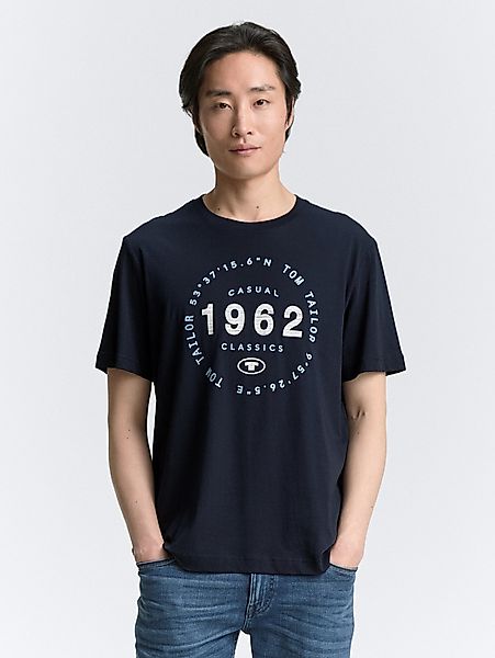 TOM TAILOR T-Shirt T-Shirt mit Logo-Print günstig online kaufen