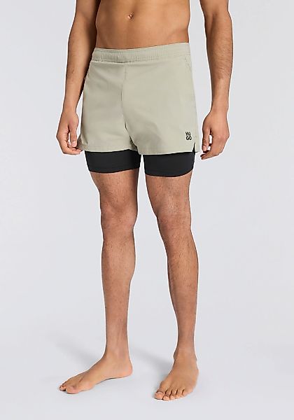 HUGO Underwear Badeshorts "ACTIVE SWIM SHORTS" 2-in-1, mit integrierter Leg günstig online kaufen