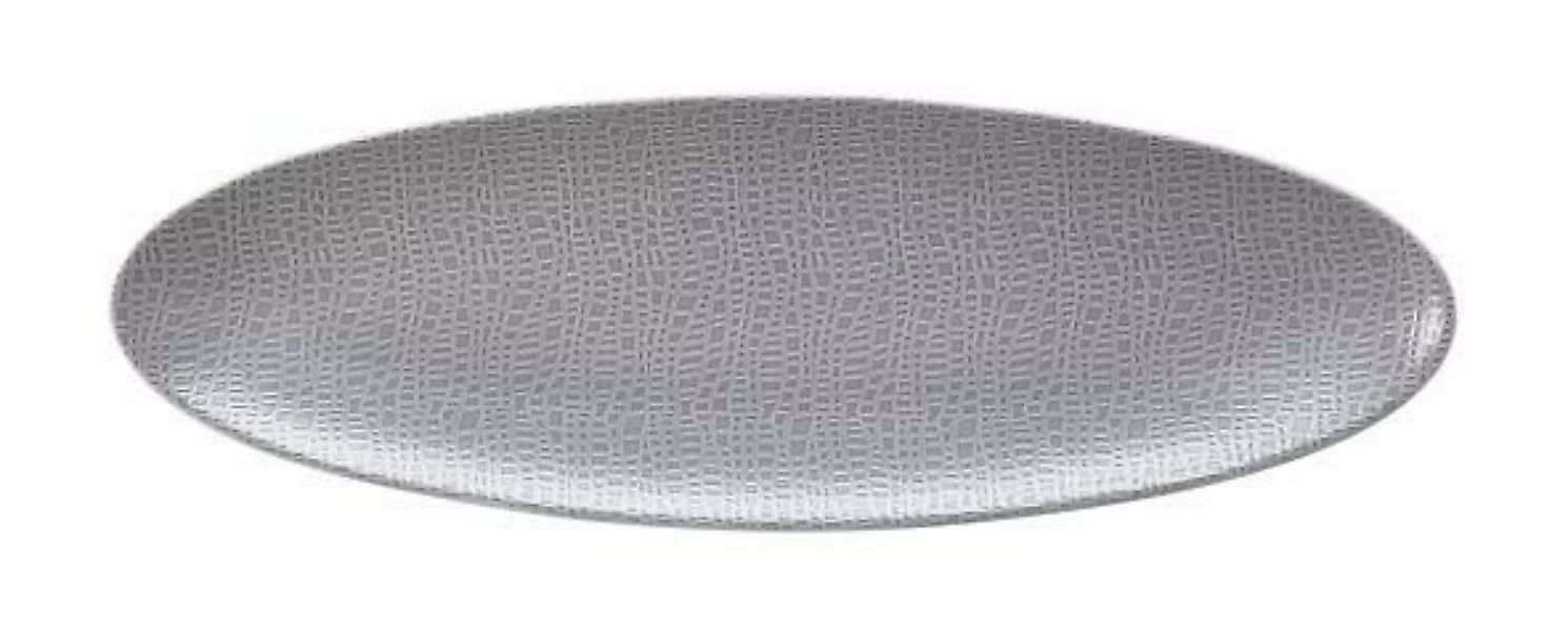 Seltmann Weiden Life Fashion - Elegant Grey Servierplatte schmal 35x12 cm günstig online kaufen