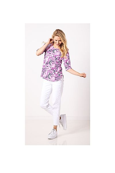 SER T-Shirt Shirt, Tropical Print W4240107 günstig online kaufen
