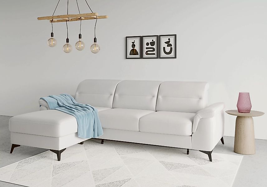 sit&more Ecksofa "Sinatra L-Form", mit Recamiere, optional mit Kopfteilvers günstig online kaufen