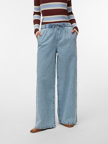 Vero Moda Weite Jeans VMVALERIA MR WIDE PULL UP JEANS NOOS günstig online kaufen