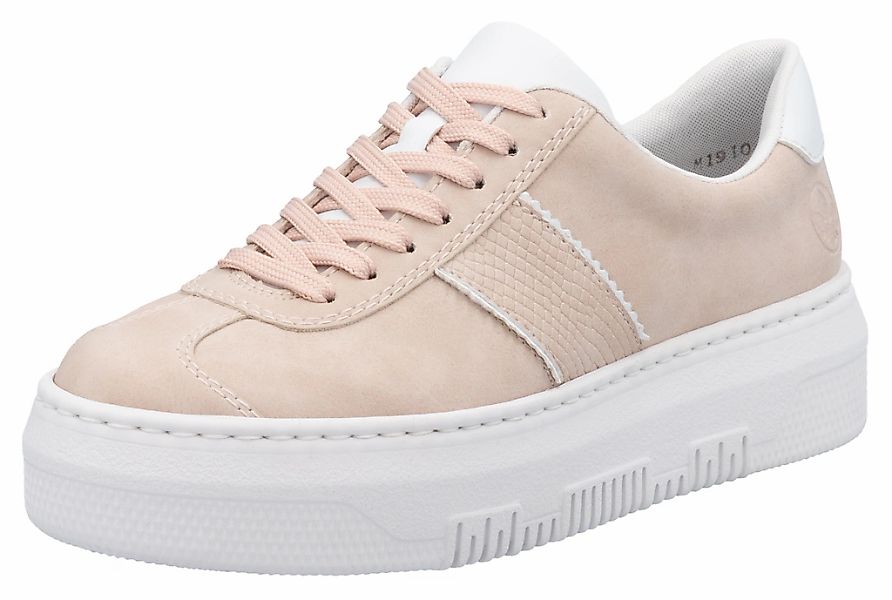 Rieker Plateausneaker, Schnürschuh, Halbschuh, Freizeitschuh mit gepolstert günstig online kaufen