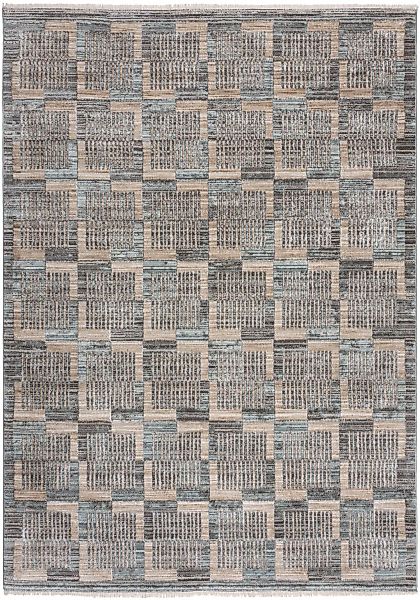 FLAIR RUGS Teppich "Evelyn Blocks Flor mit Glanzeffekt" rechteckig 8 mm Höh günstig online kaufen