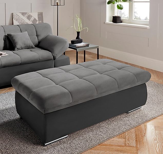 DOMO collection Hocker »Mona«, mit Stauraumfach günstig online kaufen