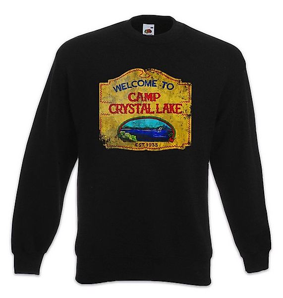 Urban Backwoods Sweatshirt Camp Crystal Lake Vintage Sign Sweatshirt Freita günstig online kaufen