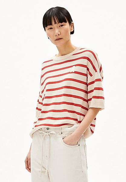 Armedangels Strickpullover LIZAA LINO STRIPES Damen (1-tlg., Relaxed Fit) S günstig online kaufen