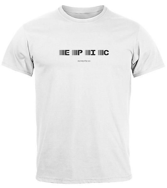Neverless Print-Shirt Herren T-Shirt Print Aufdruck günstig online kaufen