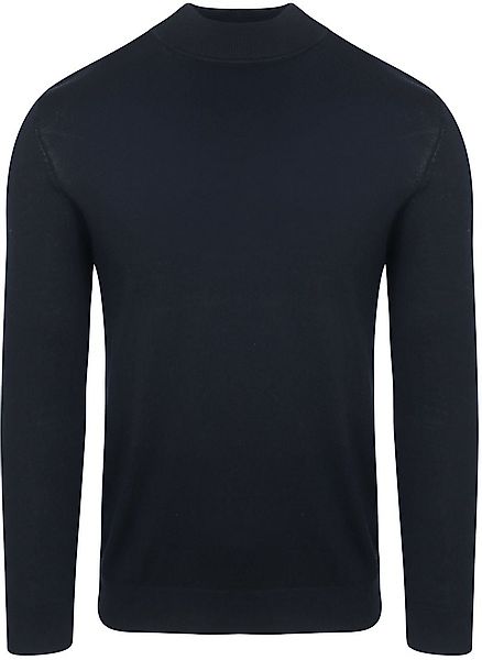 Profuomo Turtleneck Merino Pullover Blau - Größe XL günstig online kaufen
