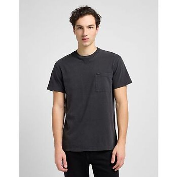 Lee  T-Shirts & Poloshirts 112334746 POCKET TEE-BLACK günstig online kaufen