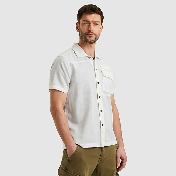 PME LEGEND Kurzarmhemd "Short Sleeve Shirt Ctn linen", mit Leinenstruktur günstig online kaufen