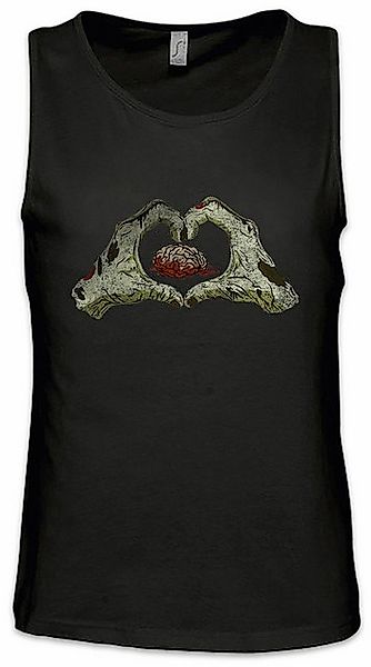 Urban Backwoods Tanktop Zombie Heart Ärmelloses T-Shirt Living Dead The Wal günstig online kaufen