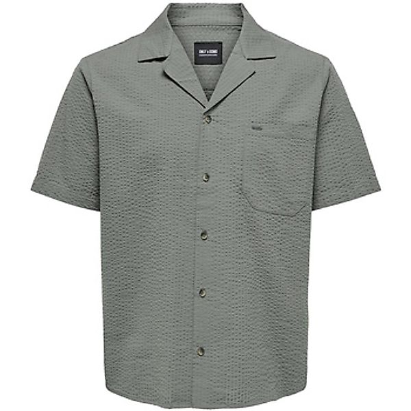 Only & Sons   Hemdbluse Hemd EYE Kurzarmhemd günstig online kaufen