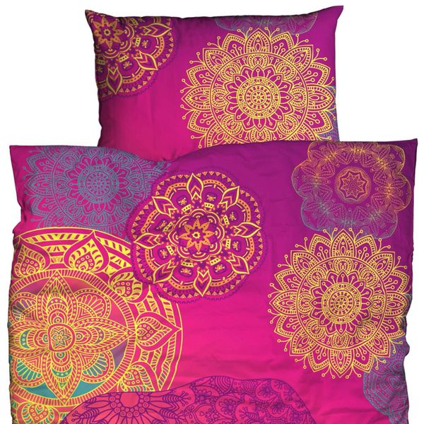 sister s. Bettwäsche "Noida" 2 Stk. tlg. mit farbenfrohen Mandalas günstig online kaufen