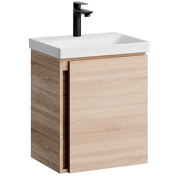 Planetmöbel Waschtisch Waschtischunterschrank 50 cm Sonoma günstig online kaufen