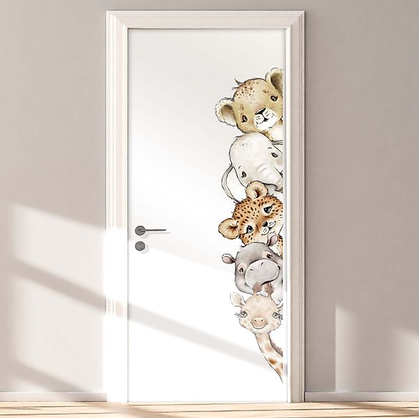 WANDKIND Wandtattoo Türaufkleber Kinderzimmer (Türsticker), Wieder günstig online kaufen