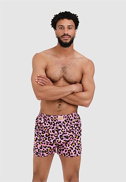Lousy Livin 2-er Set Boxershorts Beige & Pink mit All-Over Print günstig online kaufen