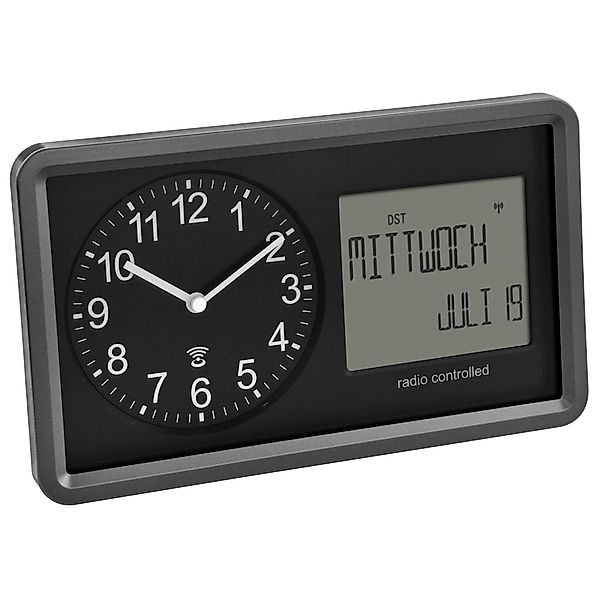 TFA Dostmann Funkuhr TFA 60.3552.01 analoge günstig online kaufen