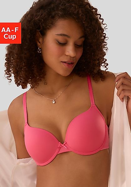 LASCANA "Ela - perfect basic" mit Bügel aus seidiger Microfaser günstig online kaufen